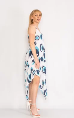 Top 10 🥰 LOES House Circle Pattern Handkerchief 👗 Dress In White 🔔 -Alie Street Shop unnamed file 902