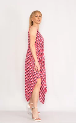 Discount π€© LOES House Geometric Pattern Handkerchief π Dress In Fuchsia β 9 Discount π€© LOES House Geometric Pattern Handkerchief π Dress In Fuchsia β -Alie Street Shop unnamed file 950