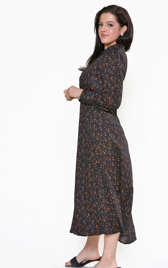 Promo π LOVE SUNSHINE Black Printed Pleated π Skirt Maxi π Dress βοΈ 5 Promo π LOVE SUNSHINE Black Printed Pleated π Skirt Maxi π Dress βοΈ - Image 3