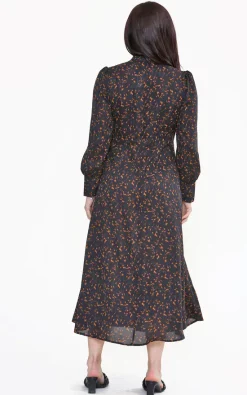 Promo π LOVE SUNSHINE Black Printed Pleated π Skirt Maxi π Dress βοΈ 9 Promo π LOVE SUNSHINE Black Printed Pleated π Skirt Maxi π Dress βοΈ -Alie Street Shop yLS 9099L K26 6