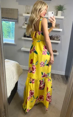 Best Sale β€οΈ Yumi Oversized Floral Maxi π Dress In Yellow π 9 Best Sale β€οΈ Yumi Oversized Floral Maxi π Dress In Yellow π -Alie Street Shop yumi sasha 20.04.2229